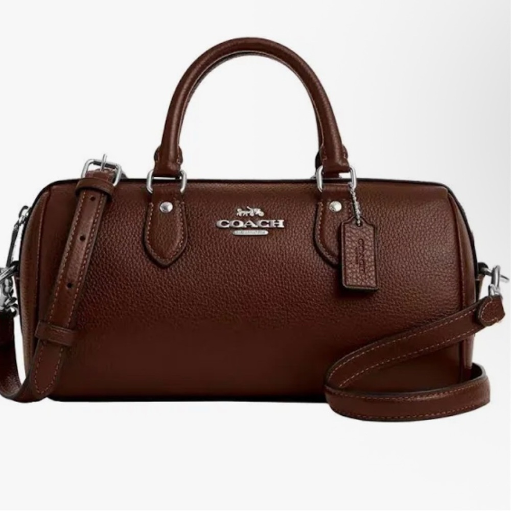 Coach Rowan Long Satchel in Maple!